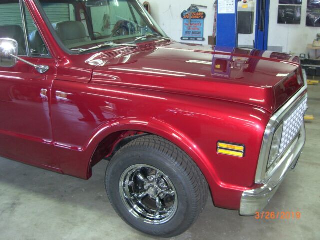 1972 Ruby Red Chevrolet C-10