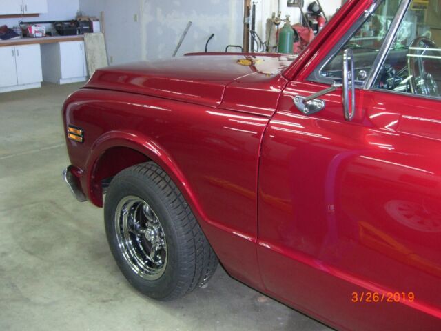 1972 Ruby Red Chevrolet C-10