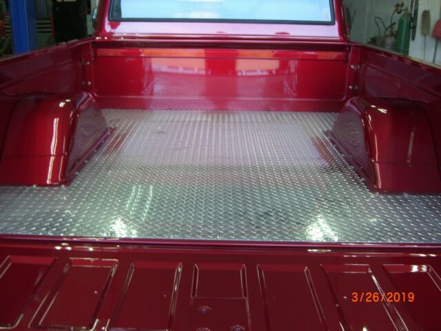 1972 Ruby Red Chevrolet C-10