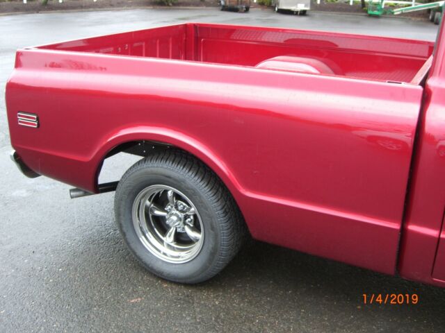 1972 Ruby Red Chevrolet C-10