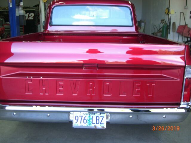 1972 Ruby Red Chevrolet C-10