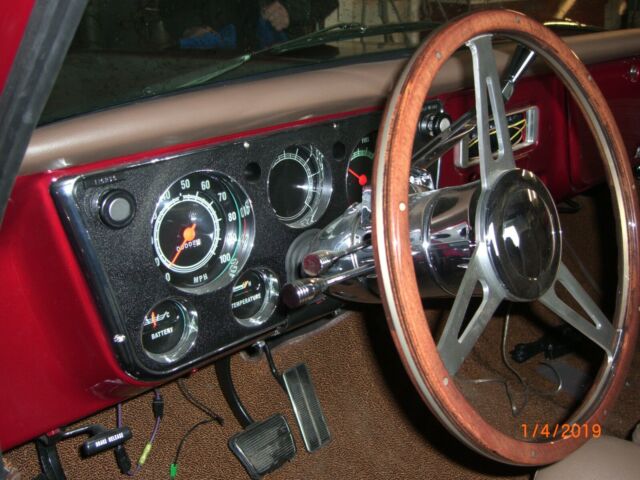 1972 Ruby Red Chevrolet C-10