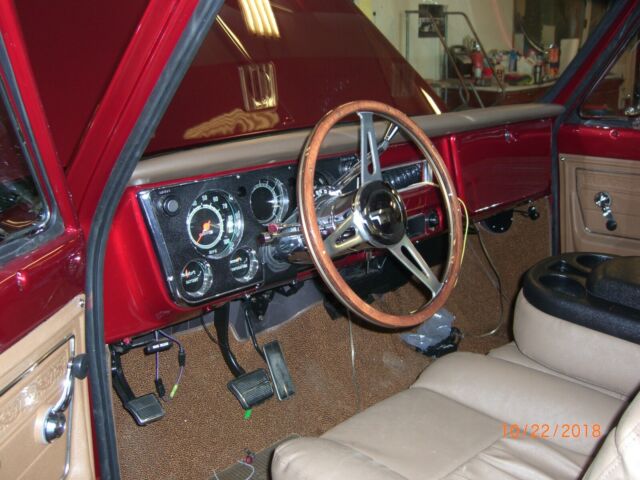 1972 Ruby Red Chevrolet C-10