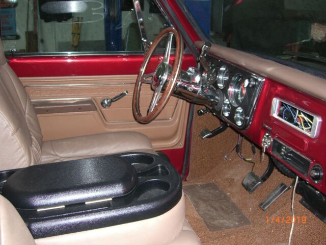 1972 Ruby Red Chevrolet C-10