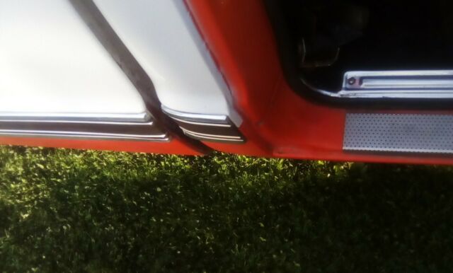 1972 Orange white Chevrolet C-10 Standard Cab Pickup