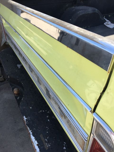 1972 Yellow Chevrolet Other Pickups Pickup