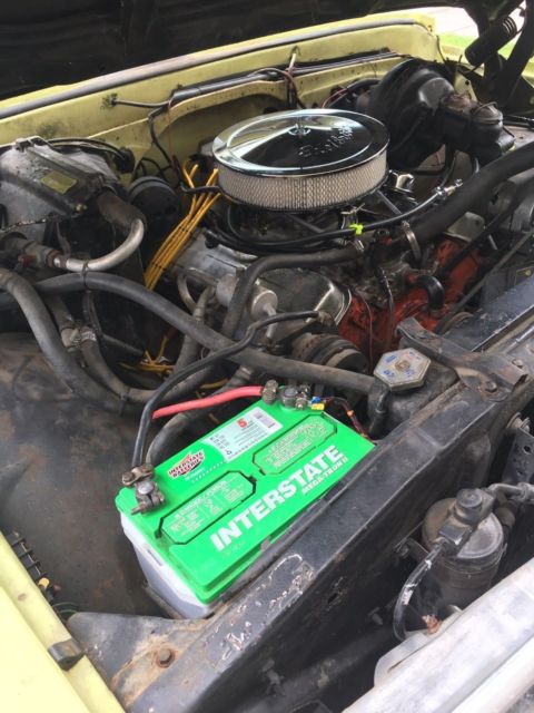 1972 Yellow Chevrolet Other Pickups Pickup