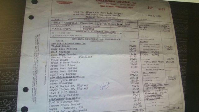 1972 Okre Chevrolet C-10 Pickup