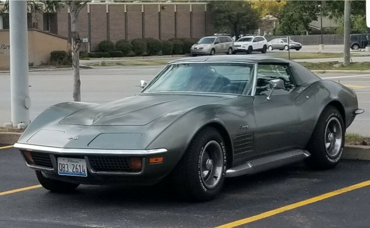 1972 Steel Cities Grey Chevrolet Corvette Coupe