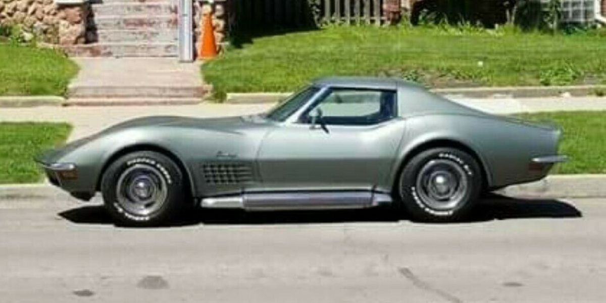 1972 Steel Cities Grey Chevrolet Corvette Coupe