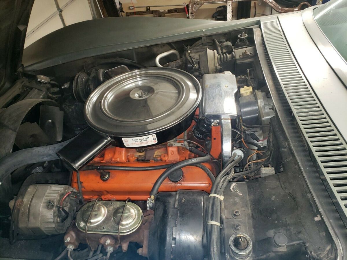 1972 Steel Cities Grey Chevrolet Corvette Coupe