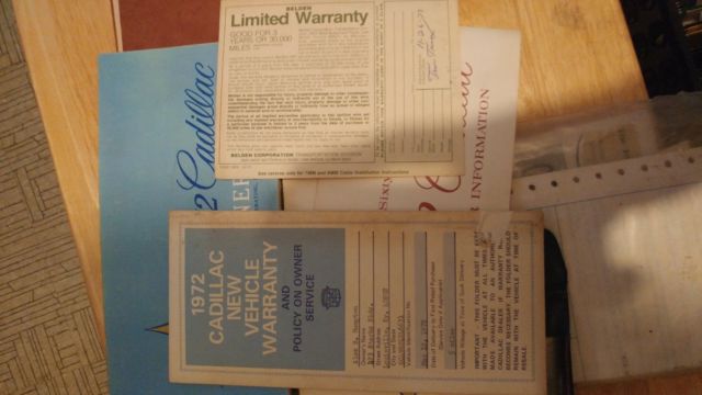 1972 Cadillac Other