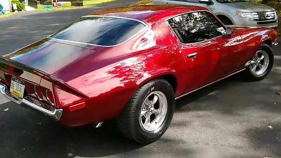 1972 Red Chevrolet Camaro Coupe