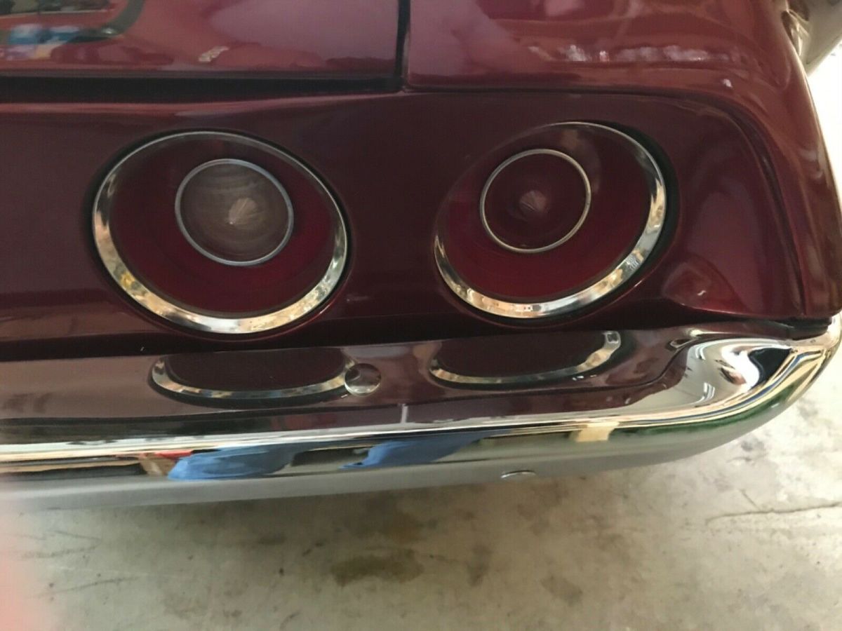 1972 Red Chevrolet Camaro Coupe