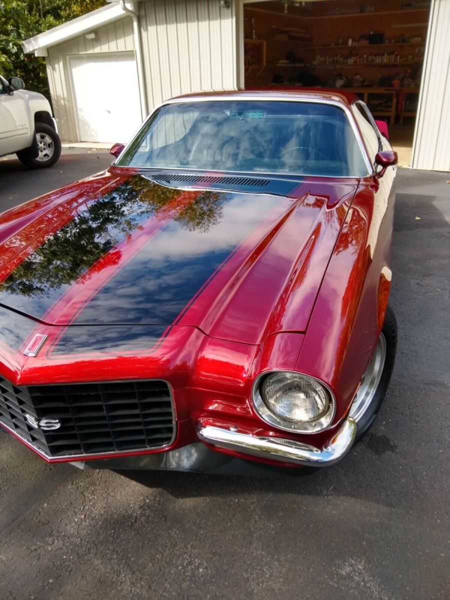1972 Red Chevrolet Camaro Coupe