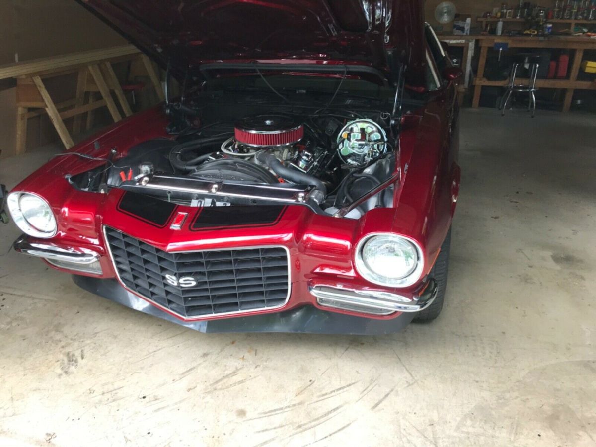 1972 Red Chevrolet Camaro Coupe