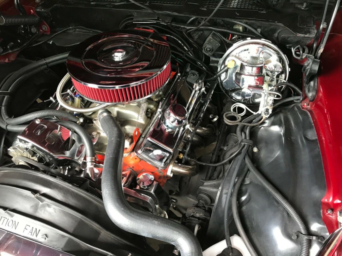 1972 Red Chevrolet Camaro Coupe