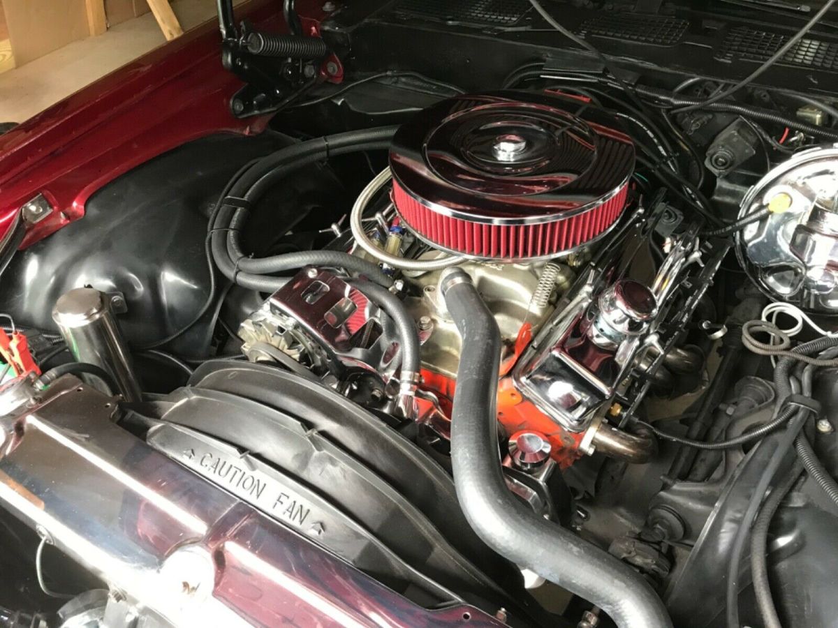 1972 Red Chevrolet Camaro Coupe