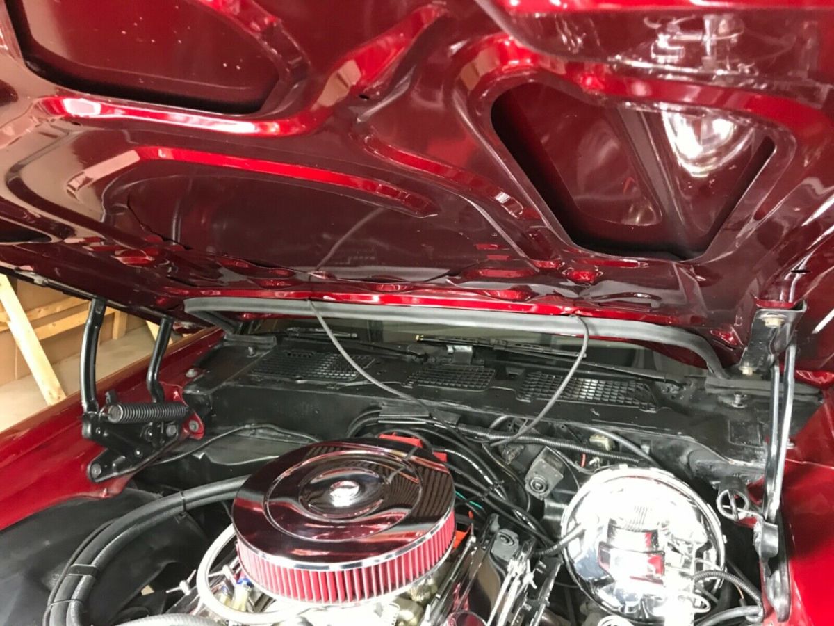 1972 Red Chevrolet Camaro Coupe