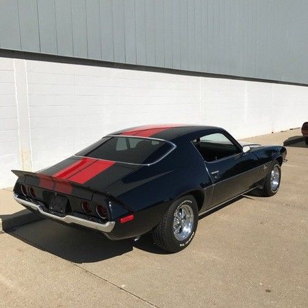 1972 Black Chevrolet Camaro Coupe
