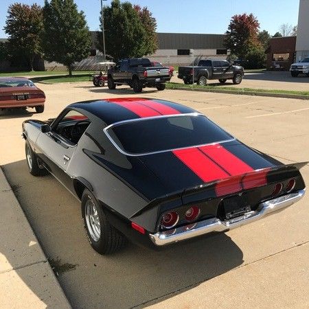 1972 Black Chevrolet Camaro Coupe
