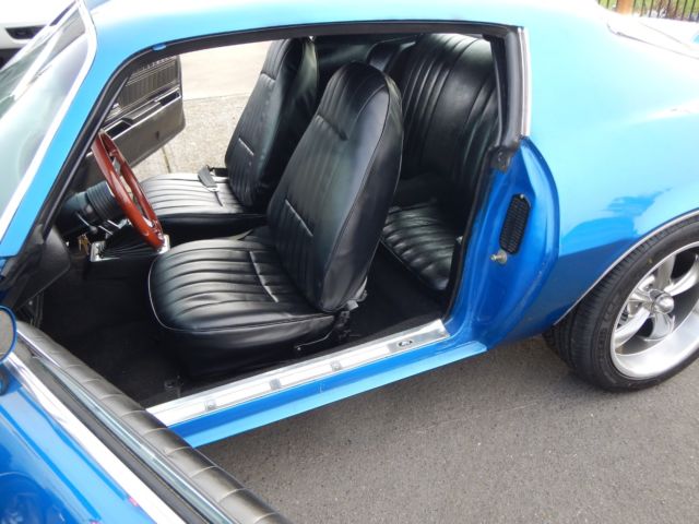 1972 Blue Chevrolet Camaro