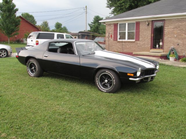 1972 Black Chevrolet Camaro Coupe