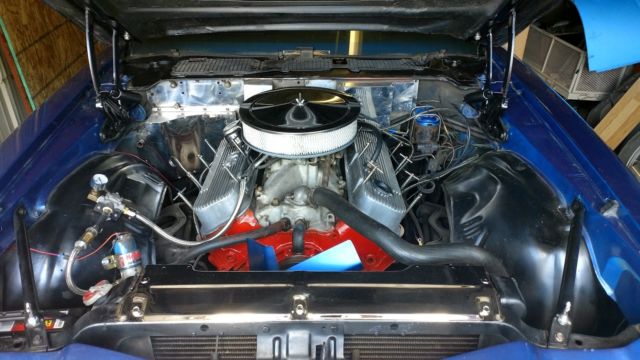 1972 Blue Chevrolet Camaro Coupe