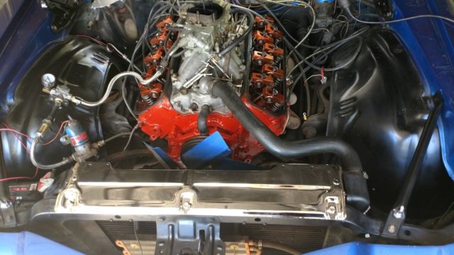 1972 Blue Chevrolet Camaro Coupe