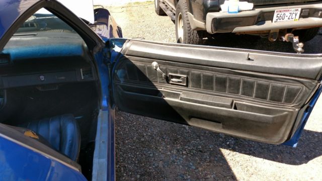 1972 Blue Chevrolet Camaro Coupe