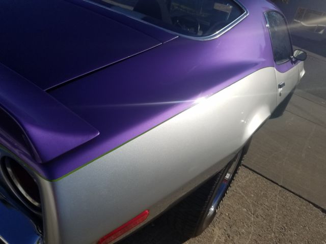 1972 Purple Chevrolet Camaro Coupe