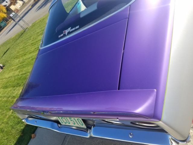 1972 Purple Chevrolet Camaro Coupe