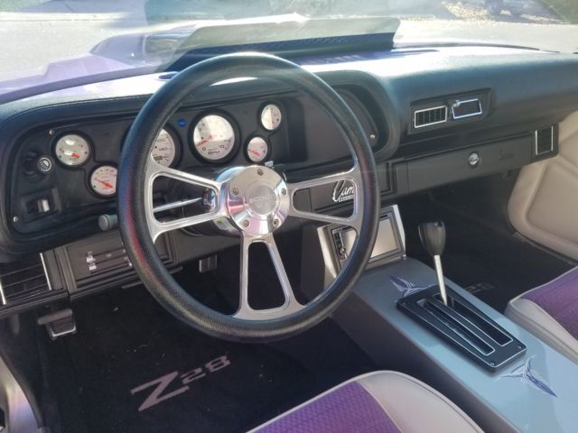 1972 Purple Chevrolet Camaro Coupe