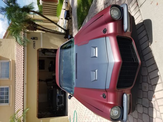 1972 Satin Crimson Chevrolet Camaro Coupe