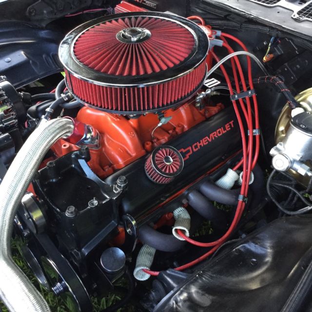 1972 Red Chevrolet Camaro Coupe