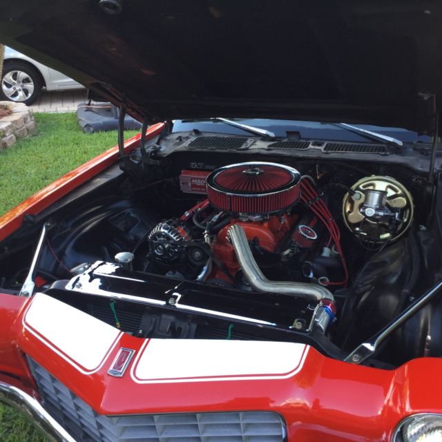 1972 Red Chevrolet Camaro Coupe