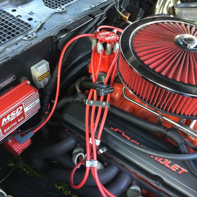1972 Red Chevrolet Camaro Coupe