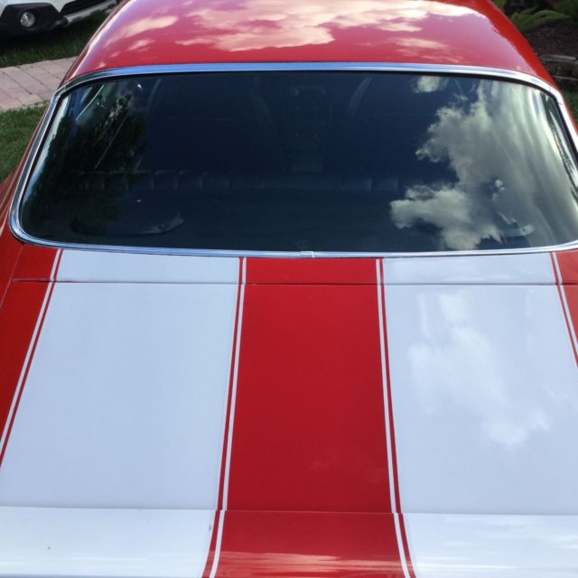 1972 Red Chevrolet Camaro Coupe
