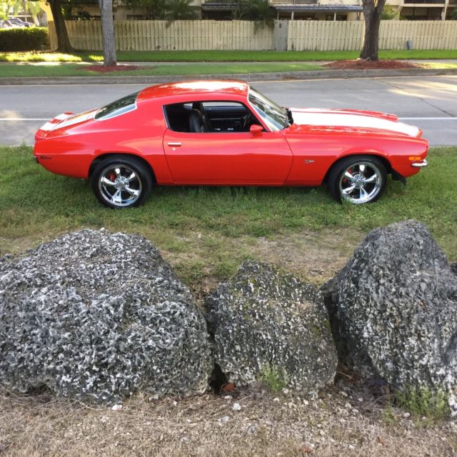 1972 Red Chevrolet Camaro Coupe