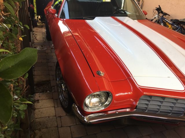 1972 Red Chevrolet Camaro Coupe