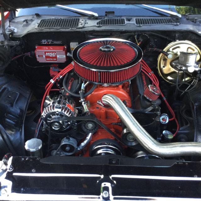 1972 Red Chevrolet Camaro Coupe