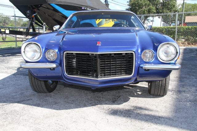 1972 Blue Chevrolet Camaro Coupe
