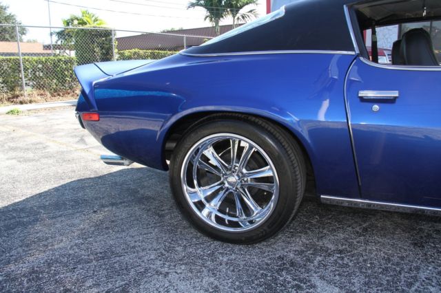 1972 Blue Chevrolet Camaro Coupe