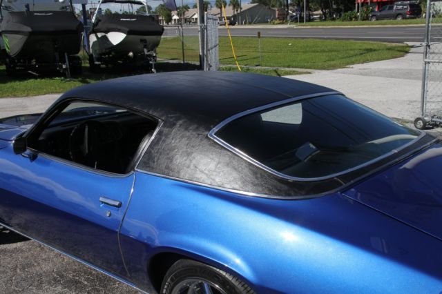 1972 Blue Chevrolet Camaro Coupe