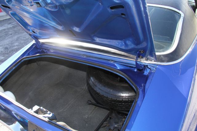 1972 Blue Chevrolet Camaro Coupe