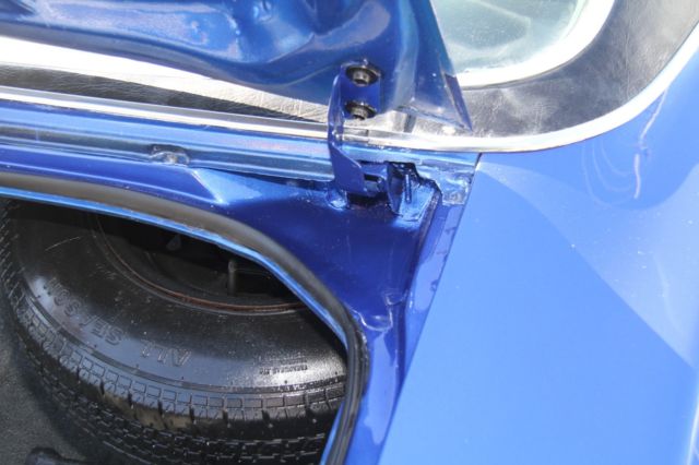 1972 Blue Chevrolet Camaro Coupe