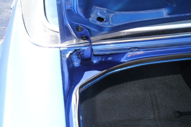 1972 Blue Chevrolet Camaro Coupe