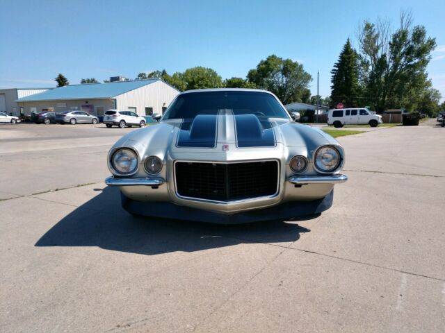 1972 Silver Chevrolet Camaro Coupe