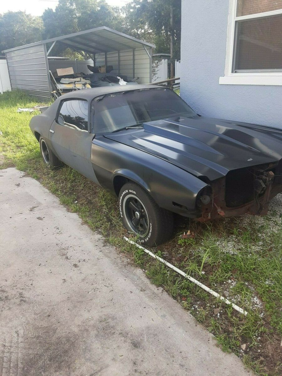 1972 Black Chevrolet Camaro Coupe