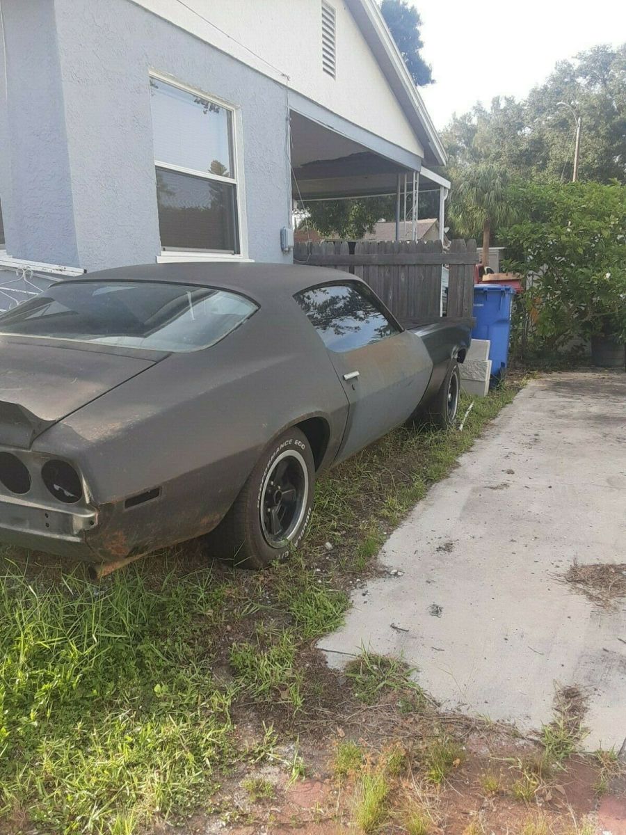 1972 Black Chevrolet Camaro Coupe